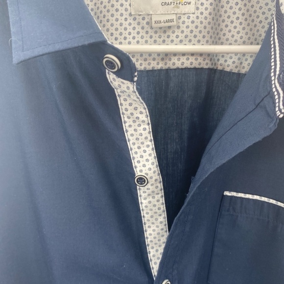 Men’s Craft + Flow short sleeve shirt Size XXXL - Picture 11 of 11